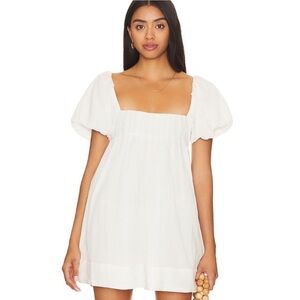 Free People Marina mini dress in ivory